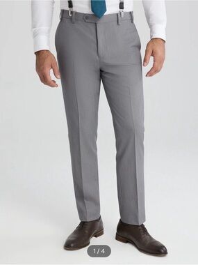 Suit Shop - Textured Gray Suit Pants